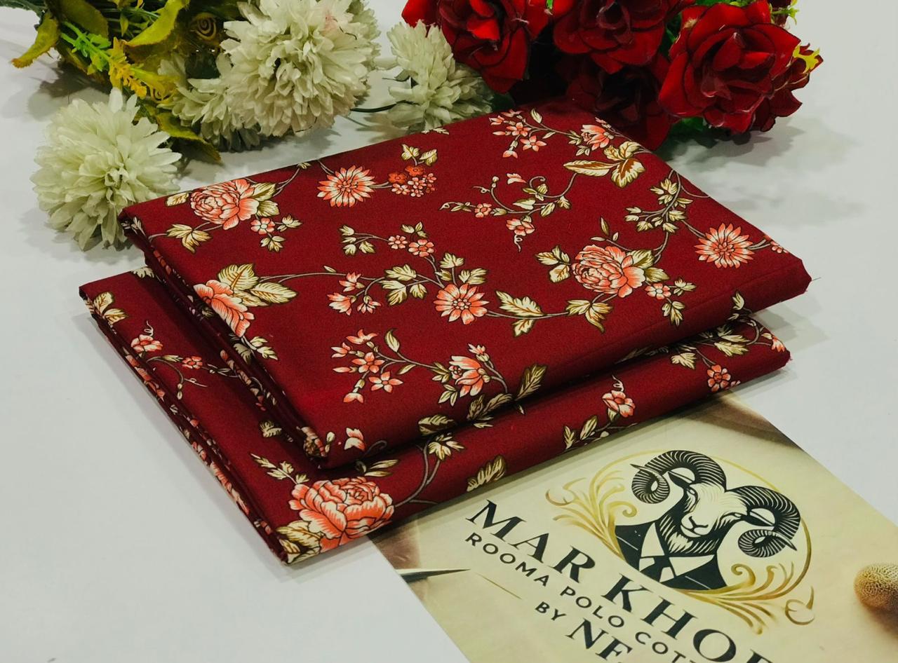 All over 2pc polo cotton unsititched